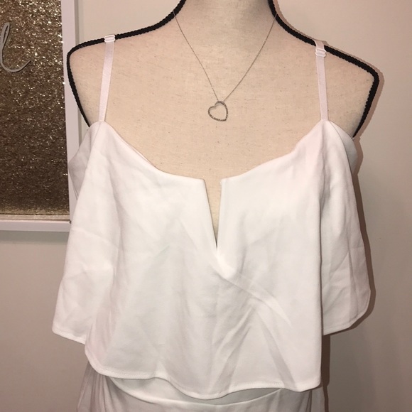 NWOT beautiful white Forever 21 dress - Picture 3 of 8